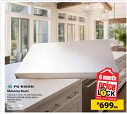 PG Bison Melamine Board 1.83m X 2.75m X 16mm 772793-Each