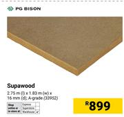 PG Bison Supawood 2.75m (l) X 1.83m (w) X 16mm(d) 33952