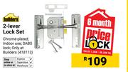 Builders 2 Lever Lock Set (418113)