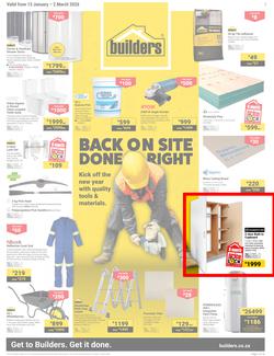 Builders KwaZulu-Natal : Back On Site Done Right (13 January - 2 March 2026), page 1