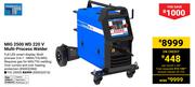 Tradeweld MIG 2500 WD 220V Multi Process Welder (850032084)