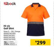 Beck Hi-Viz Golf Shirt (850027607002,850027607001,850027607002,850027607003)