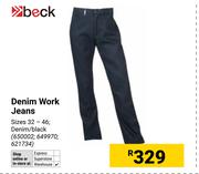 Beck Denim Work Jeans (650002, 649970, 621734)