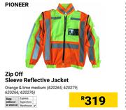 Pioneer Zip Off Sleeve Reflective Jacket (620265, 620279, 620266, 620276)