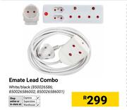 Emate Lead Combo (White/Black) 850026586; 850026586002; 850026586001