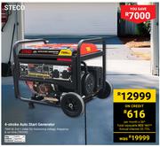 Steco 4-Stroke Auto Start 7500W Generator 785330