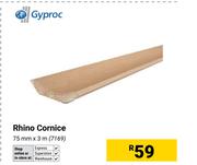 Gyproc Rhino Cornice 75mm x 3m 7169