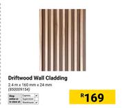 Driftwood Wall Cladding 2.4m x 160mm x 24mm 850009154