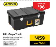 Addis 89Ltr Cargo Trunk 454937