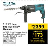Makita 710W 22mm SDS Plus Rotary Hammer M8700B (605132)