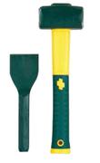 Lasher 1.1Kg Club Hammer & Electrician Bolster Combo (594354)