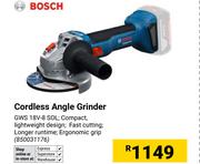 Bosch Cordless Angle Grinder GWS 18V-8 SOL (850031176)