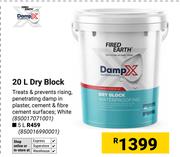 Fired Earth 20L Dry Block (850017071001)