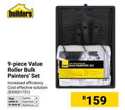 Builders 9 Piece Value Roller Bulk Painter's Set (850001731)