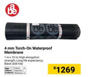 Abe 4mm Torch On Waterproof Membrane 1m x 10m (656156)
