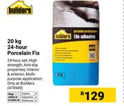 Builders 20Kg 24 Hour Porcelain Fix (474949)