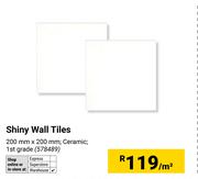 Shiny Wall Tiles 200mm x 200mm (578489)-Per Sqm