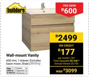 Builders Wall-Mount Vanity 771711