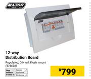 Major Tech 12 Way Distribution Board 575638