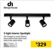 Designhouse 3-Light Interior Spotlight 