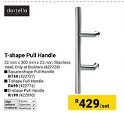 Dortello Square-Shape Pull Handle 422727
