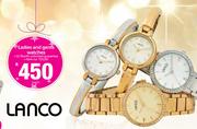 Lanco Ladies And Gents Watches Each