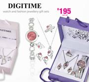 Digitime Watch And Fashion Jewellery Gift Sets-Per Set