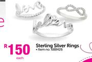 Sterling Silver Rings-Each