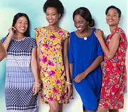 Ladies Dresses In Sizes 42 To 46-Each