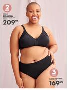 2 Pack Non Padded Wire Free Bra
