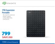 Seagate 1TB Expansion Portable