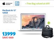 Apple MacBook Air 13" 128GB With Free Bag