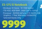 Acer E5-575 i5 Notebook