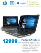 HP Pavilion 15 Notebook-On 5GB Data Price Plan + R209