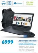 Dell 3567 i3 Notebook Bundle
