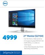 Dell 27" Monitor S2715H