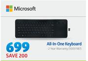 Microsoft All In One Keyboard