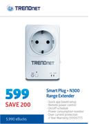 Trendnet Smart Plug + N300 range Extender