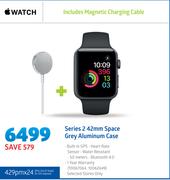 Apple Watch Series 2 42mm Space Grey Aluminium Case