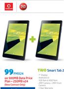 Vodacom Smart Tab 2(2s)-On 500MB Data price Plan 