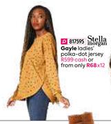 Stella Morgan Gayle Ladies Polka Dot Jersey