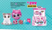 Pets Alive Smitten Kittens Playset Or My Magical Unicorn & Stable Playset