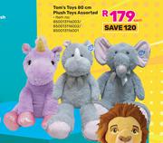 Tom's Toys 80cm Plush Toys Assorted-Each