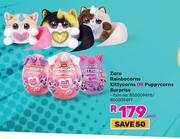 Zuru Rainbocorns Kittycorns Or Puppycorns Surprise-Each
