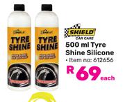 Shield Tyre Shine Silicone-500ml Each
