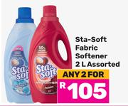 Sta Soft Fabric Softener Assorted-For 2 x 2L