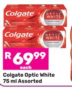 Colgate Optic White Assorted-75ml Each