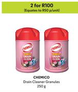 Chemico Drain Cleaner Granules-For 2 x 250g