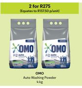 Omo Auto Washing Powder-For 2 x 4kg