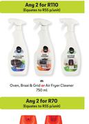 M Oven, Braai & Grid Or Air Fryer Cleaner-For Any 2 x 750ml